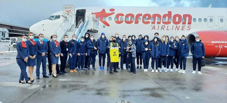 Fenerbahçe Kadın Voleybol Takımı için özel uçak