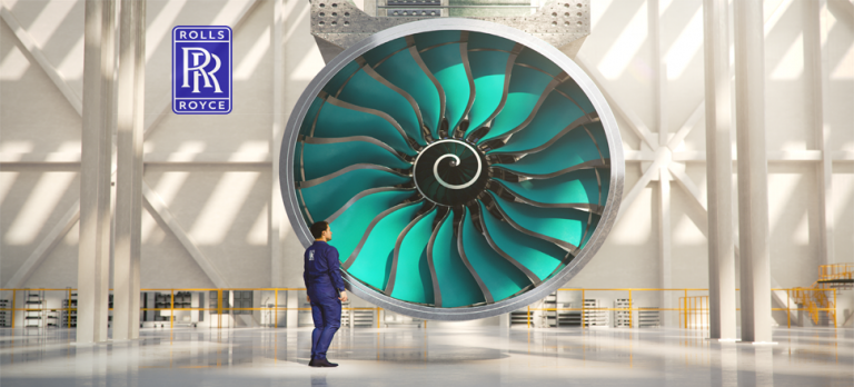 Rolls-Royce, dünyanın en büyük uçak motoru yapımına başladı