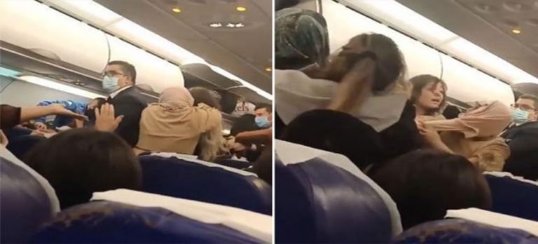 İstanbul’a gelen bir uçakta kavga çıktı