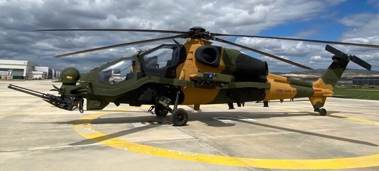 Kara Kuvvetleri Komutanlığı envanterinde 54 adet T129 ATAK Helikopteri
