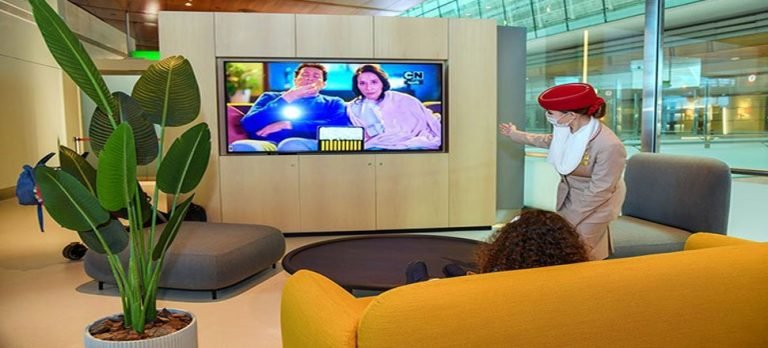 Emirates, genç yolcuları için dinlenme salonu açtı