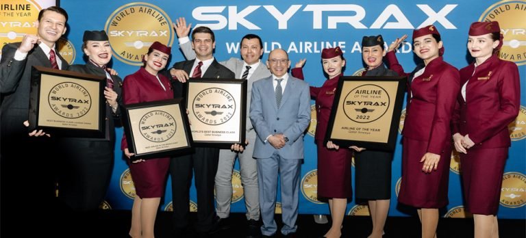 Qatar Airways, Skytrax tarafından ”Yılın Havayolu” Ödülünü kazandı