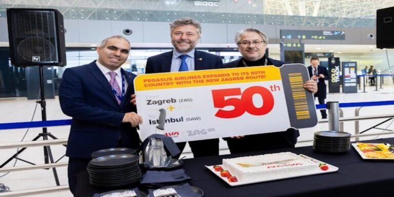 Pegasus’un 50. Ülkesi Zagreb: Hava Yolu Şirketi Hırvatistan Pazarına Açıldı