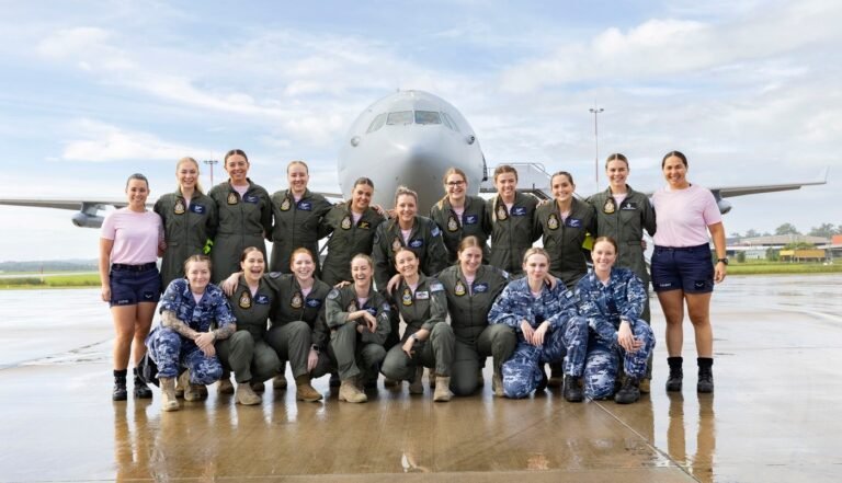 Kadınların Gücü Gökyüzünde: RAAF’tan Tüm Kadın Ekibiyle Hava Yakıtı İkmal Görevi