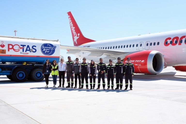 Corendon Airlines, Çevre Dostu Uçuşlar İçin Sürdürülebilir SAF Yakıtı Kullanımına Öncülük Ediyor