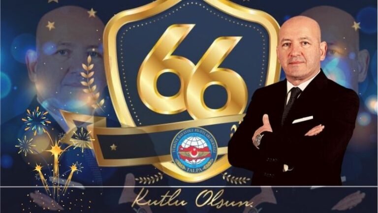 Türkiye Havayolu Pilotları Derneği TALPA, 66. Kuruluş Yıldönümünü Kutluyor