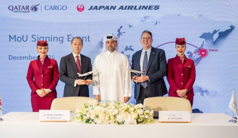 Qatar Airways Kargo ve Japan Airlines, Küresel Kargo Ağını Genişletiyor