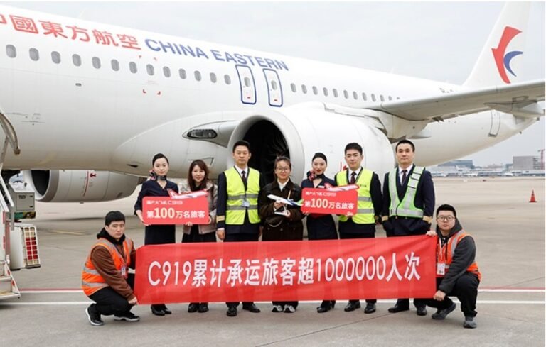 COMAC C919, 1 Milyon Yolcu Taşıma Başarısını Kutluyor