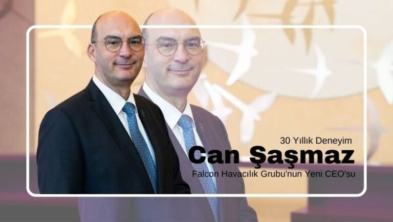 Falcon Havacılık Grubu’nun Yeni CEO’su Can Şaşmaz Oldu: 30 Yıllık Deneyim