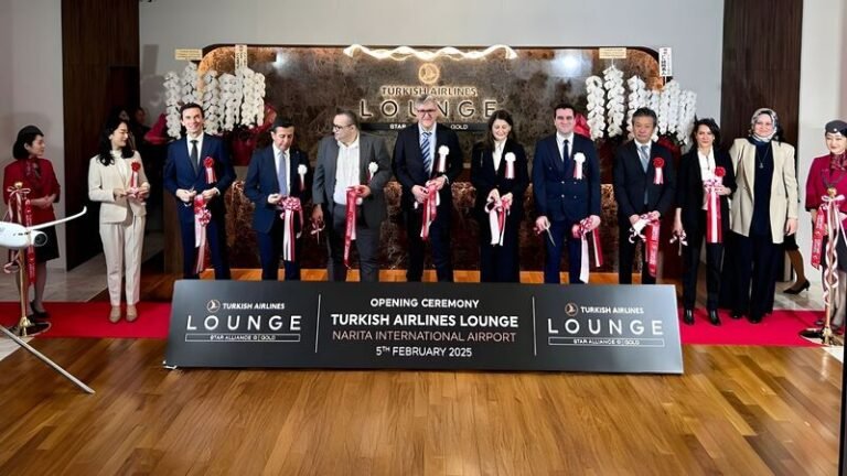 TAV ve WAI İş Birliğiyle Narita Havalimanı’nda Yeni Turkish Airlines Lounge Açıldı